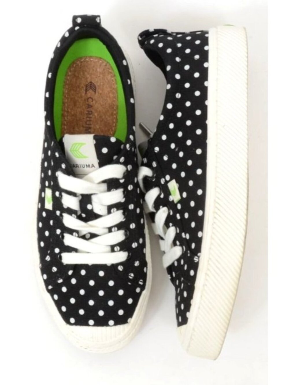 Cariuma OCA Low Canvas Sneakers 100% Vegan Lightweight Sustainable Women's 7